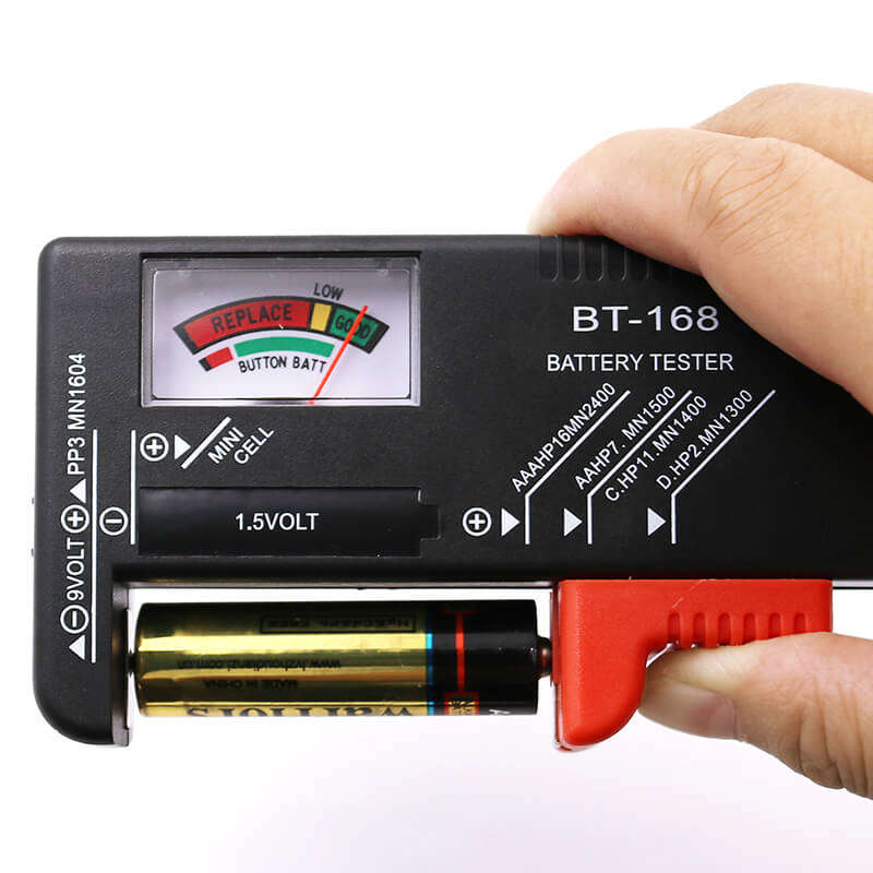 AA/AAA/C/D/9V/1.5V General Purpose Battery Testers Volt Tester Checker